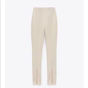 Zara Slit Ribbed Leggings